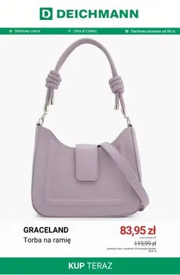 Deichmann - gazetka promocyjna Torebki damskie od soboty 04.07  - strona 11