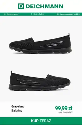 Deichmann - gazetka promocyjna Sportowe baleriny od niedzieli 05.07  - strona 11