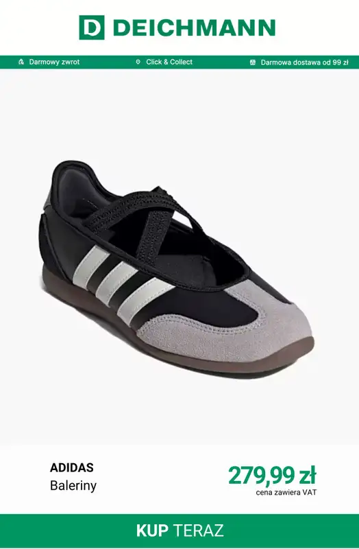 Deichmann - gazetka promocyjna Sportowe baleriny od niedzieli 05.07  - strona 5