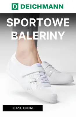 Deichmann - gazetka promocyjna Sportowe baleriny od niedzieli 05.07 