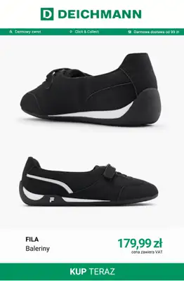 Deichmann - gazetka promocyjna Sportowe baleriny od niedzieli 05.07  - strona 12