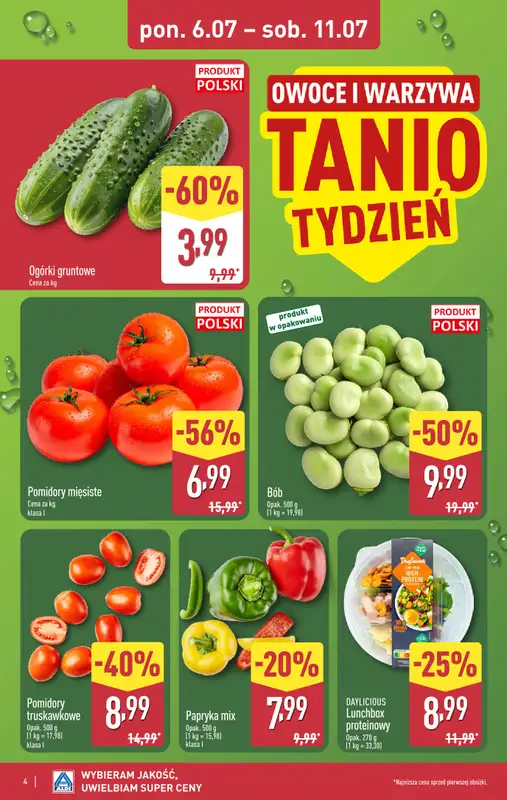 Aldi - gazetka promocyjna Pełny katalog! od poniedziałku 06.07 do soboty 11.07 - strona 4