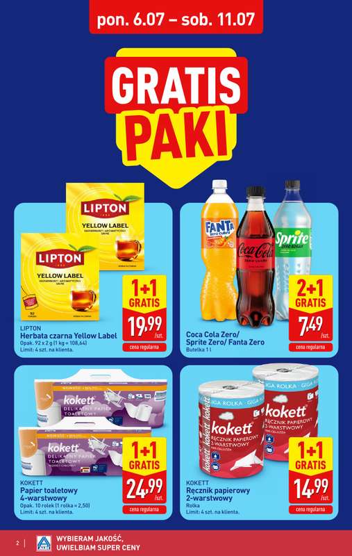 Aldi - gazetka promocyjna Pełny katalog! od poniedziałku 06.07 do soboty 11.07 - strona 2