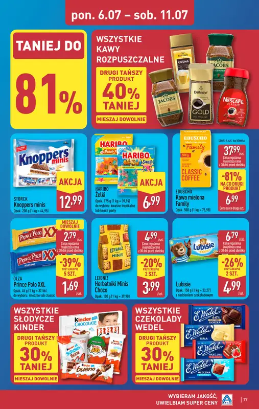 Aldi - gazetka promocyjna Pełny katalog! od poniedziałku 06.07 do soboty 11.07 - strona 17