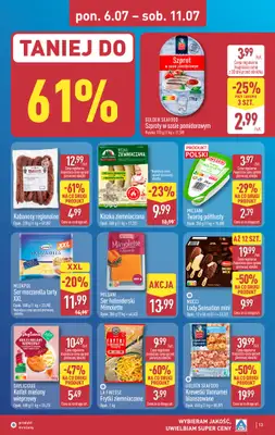 Aldi - gazetka promocyjna Pełny katalog! od poniedziałku 06.07 do soboty 11.07 - strona 13