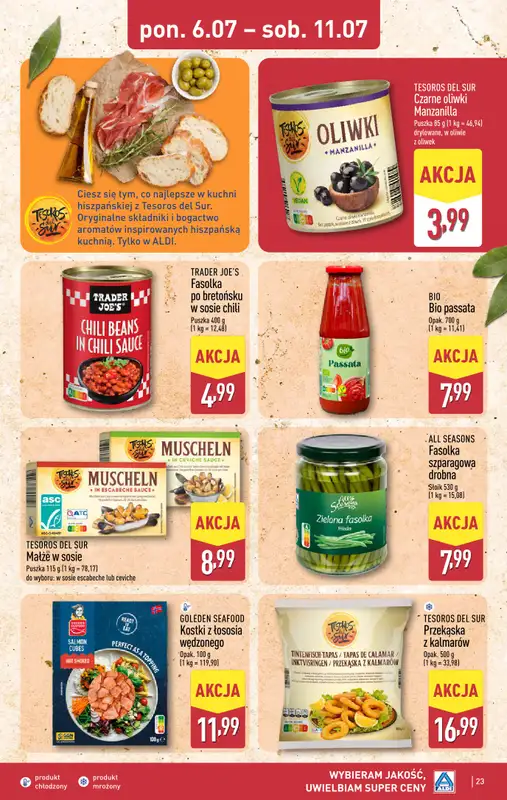 Aldi - gazetka promocyjna Pełny katalog! od poniedziałku 06.07 do soboty 11.07 - strona 23