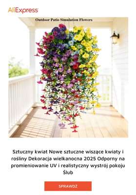 AliExpress - gazetka promocyjna Sztuczne kwiaty od piątku 03.07  - strona 2