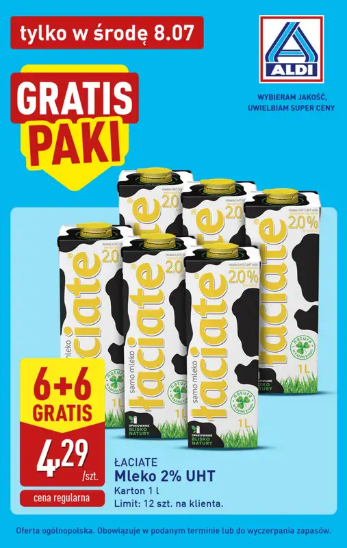 Aldi - gazetka promocyjna Najlepsze oferty na środę w Aldi! od środy 08.07 do środy 08.07 - strona 4
