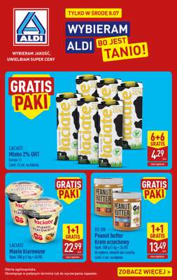 Aldi - gazetka promocyjna Najlepsze oferty na środę w Aldi! od środy 08.07 do środy 08.07
