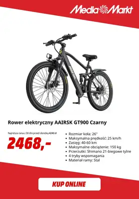 Media Markt - gazetka promocyjna Do -50% na rowery i hulajnogi od piątku 03.07 do poniedziałku 13.07 - strona 8
