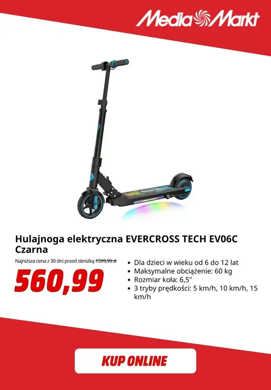 Media Markt - gazetka promocyjna Do -50% na rowery i hulajnogi od piątku 03.07 do poniedziałku 13.07 - strona 2