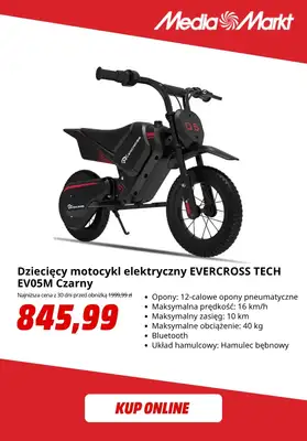 Media Markt - gazetka promocyjna Do -50% na rowery i hulajnogi od piątku 03.07 do poniedziałku 13.07 - strona 5