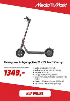 Media Markt - gazetka promocyjna Do -50% na rowery i hulajnogi od piątku 03.07 do poniedziałku 13.07 - strona 7