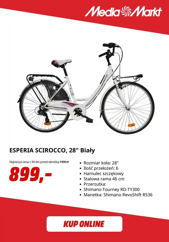 Media Markt - gazetka promocyjna Do -50% na rowery i hulajnogi od piątku 03.07 do poniedziałku 13.07 - strona 3