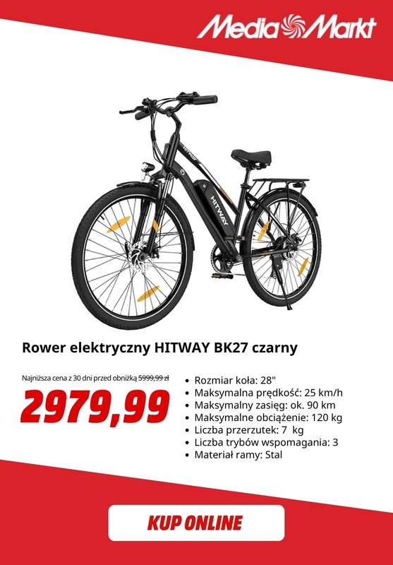 Media Markt - gazetka promocyjna Do -50% na rowery i hulajnogi od piątku 03.07 do poniedziałku 13.07 - strona 10