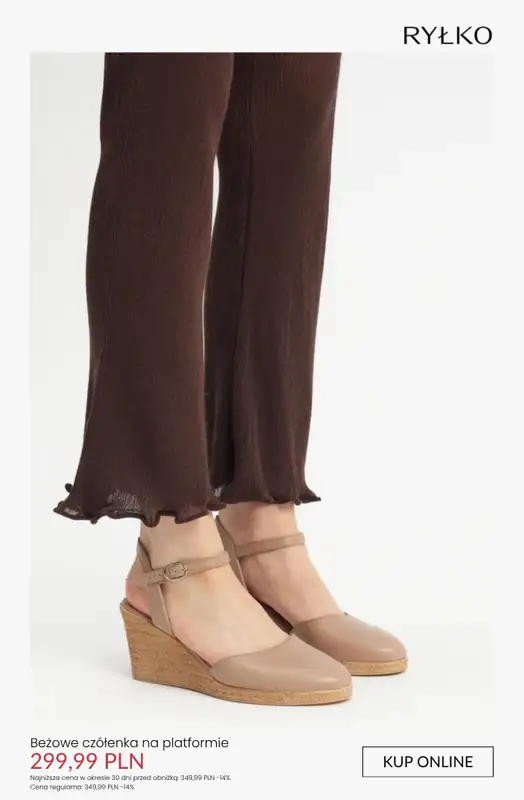 Ryłko - gazetka promocyjna SALE - Espadryle damskie od piątku 03.07  - strona 9