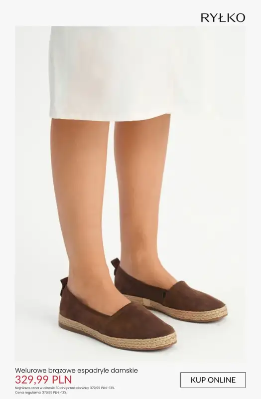 Ryłko - gazetka promocyjna SALE - Espadryle damskie od piątku 03.07  - strona 5