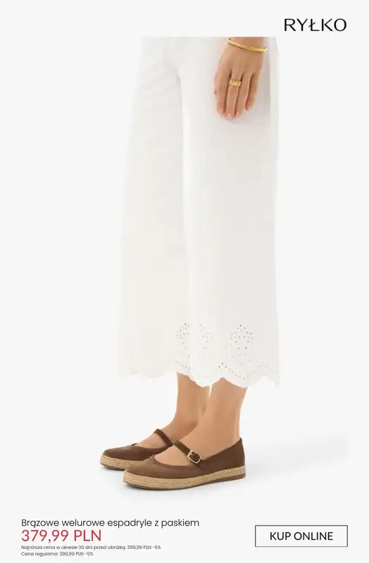 Ryłko - gazetka promocyjna SALE - Espadryle damskie od piątku 03.07  - strona 6