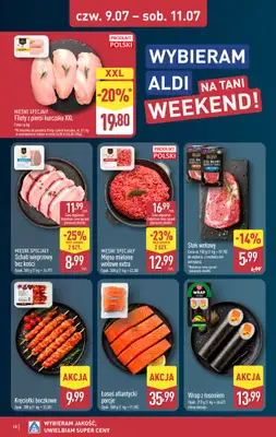 Aldi - gazetka promocyjna Weekend super cen w Aldi! od czwartku 09.07 do soboty 11.07 - strona 10