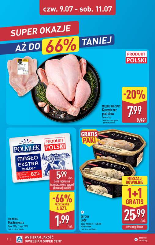 Aldi - gazetka promocyjna Weekend super cen w Aldi! od czwartku 09.07 do soboty 11.07 - strona 2
