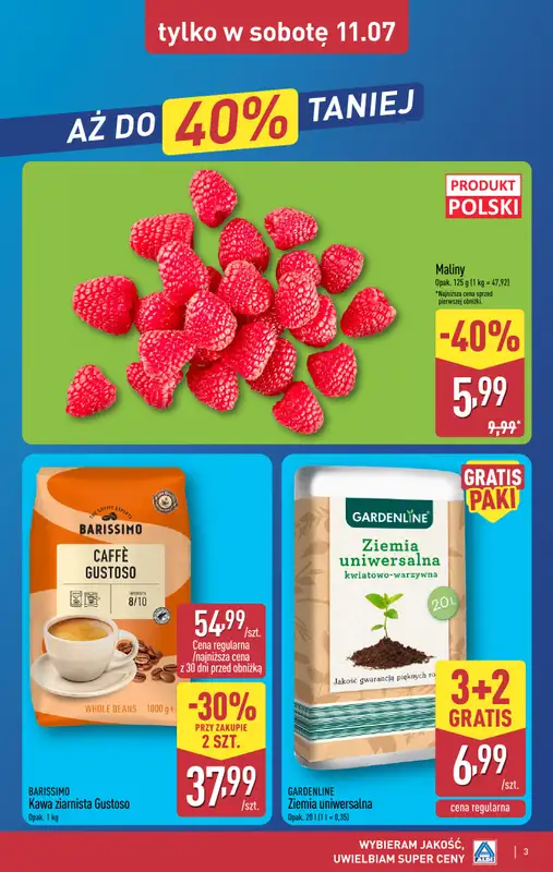 Aldi - gazetka promocyjna Weekend super cen w Aldi!   - strona 3