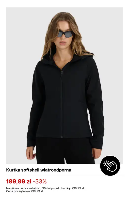 4F - gazetka promocyjna Softshelle damskie do -30%   - strona 2