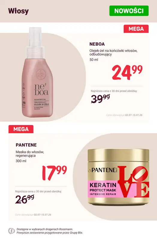 Rossmann - gazetka promocyjna Nowości na promocji! od soboty 04.07  - strona 9