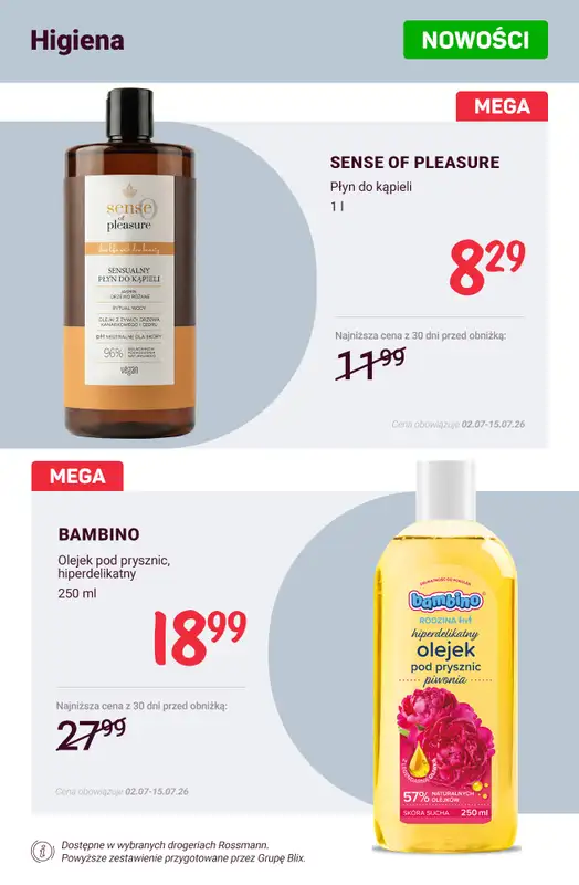 Rossmann - gazetka promocyjna Nowości na promocji! od soboty 04.07  - strona 10