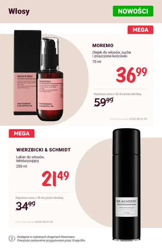 Rossmann - gazetka promocyjna Nowości na promocji! od soboty 04.07  - strona 8