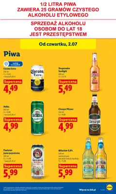 Lidl - gazetka promocyjna Oferta od czwartku od czwartku 02.07 do soboty 04.07 - strona 71