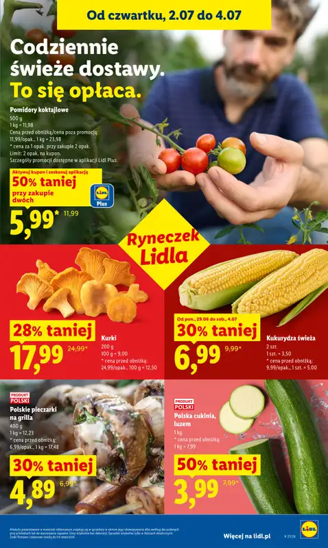 Lidl - gazetka promocyjna Oferta od czwartku od czwartku 02.07 do soboty 04.07 - strona 45