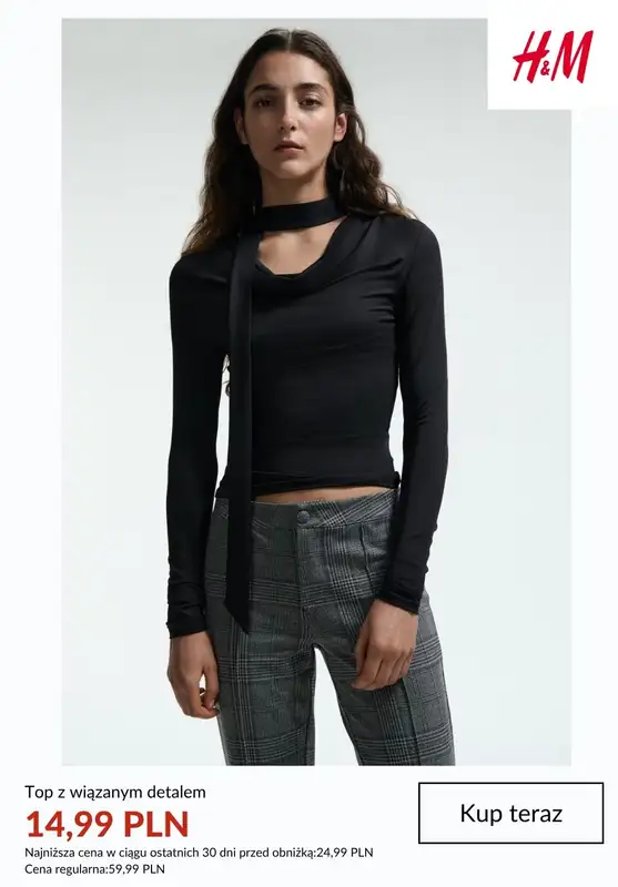 H&M - gazetka promocyjna SALE - topy damskie od piątku 03.07  - strona 8