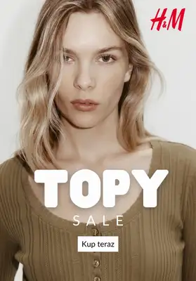 H&M - gazetka promocyjna SALE - topy damskie od piątku 03.07 