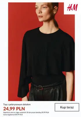 H&M - gazetka promocyjna SALE - topy damskie od piątku 03.07  - strona 6