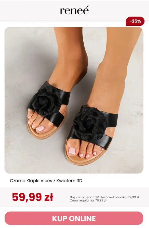 Renee - gazetka promocyjna SALE: klapki! od piątku 03.07 do piątku 10.07 - strona 3