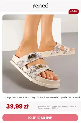 Renee - gazetka promocyjna SALE: klapki! od piątku 03.07 do piątku 10.07 - strona 9