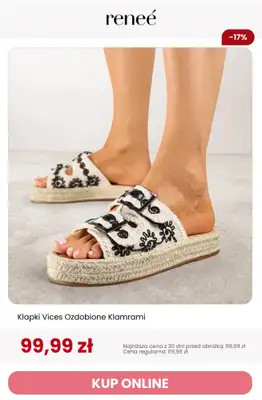 Renee - gazetka promocyjna SALE: klapki! od piątku 03.07 do piątku 10.07 - strona 2