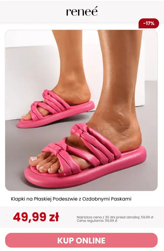 Renee - gazetka promocyjna SALE: klapki! od piątku 03.07 do piątku 10.07 - strona 12