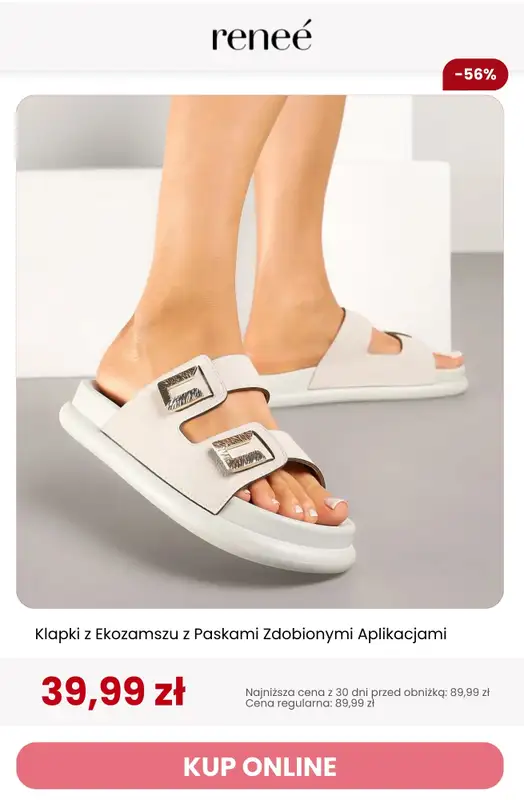Renee - gazetka promocyjna SALE: klapki! od piątku 03.07 do piątku 10.07 - strona 4