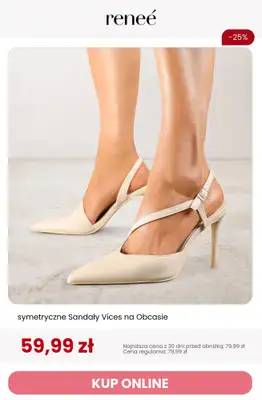 Renee - gazetka promocyjna SALE: buty na wesele, szpilki od soboty 04.07 do piątku 10.07 - strona 5