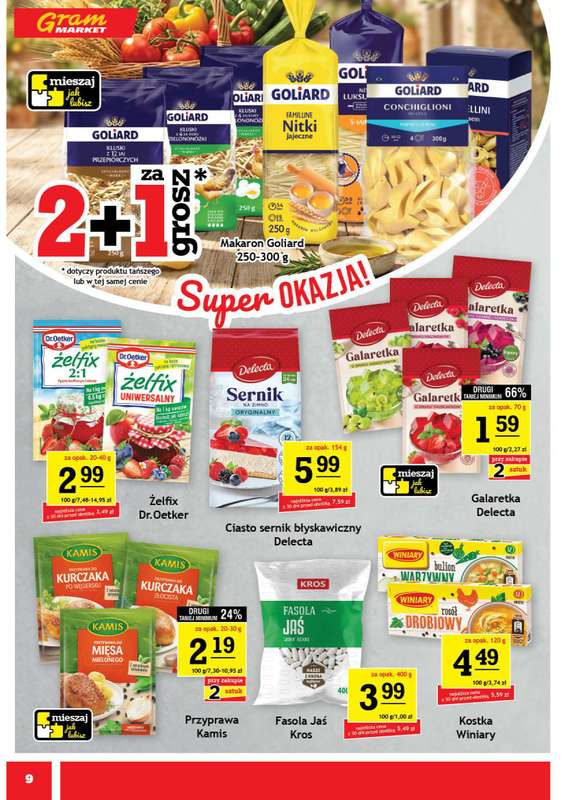 Gram Market - gazetka promocyjna Gazetka od środy 08.07 do wtorku 14.07 - strona 9