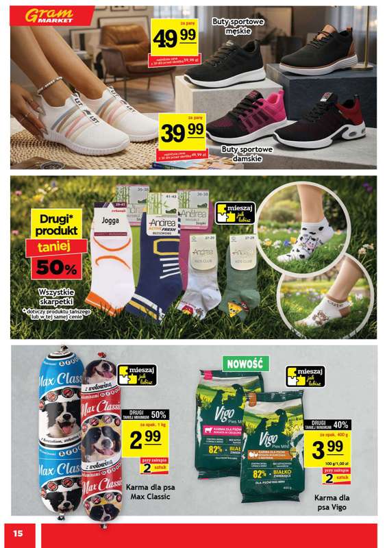 Gram Market - gazetka promocyjna Gazetka od środy 08.07 do wtorku 14.07 - strona 15