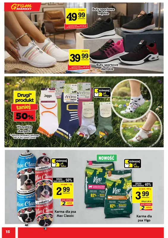 Gram Market - gazetka promocyjna Gazetka od środy 08.07 do wtorku 14.07 - strona 15