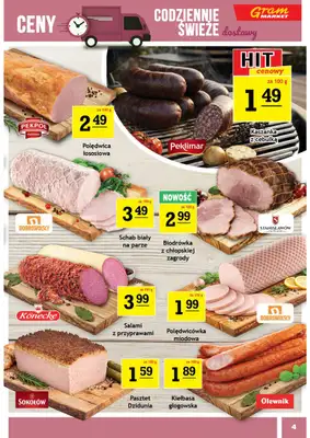 Gram Market - gazetka promocyjna Gazetka od środy 08.07 do wtorku 14.07 - strona 4