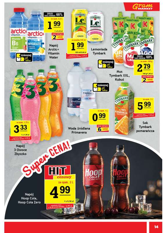 Gram Market - gazetka promocyjna Gazetka od środy 08.07 do wtorku 14.07 - strona 14