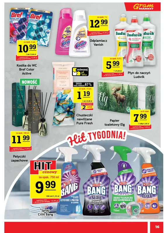Gram Market - gazetka promocyjna Gazetka od środy 08.07 do wtorku 14.07 - strona 16