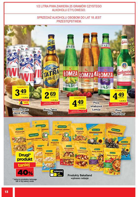 Gram Market - gazetka promocyjna Gazetka od środy 08.07 do wtorku 14.07 - strona 13