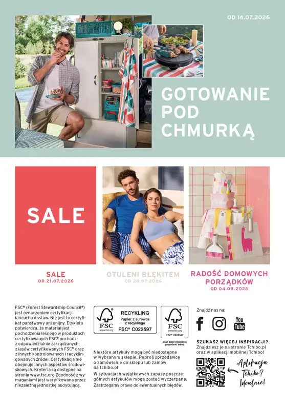 Tchibo - gazetka promocyjna Wakacyjny styl od wtorku 07.07 do niedzieli 09.08 - strona 15