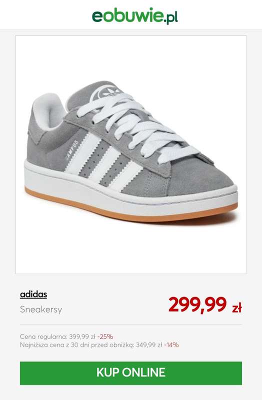 eobuwie.pl - gazetka promocyjna Sneakersy i trampki na wyprzedaży! od soboty 04.07 do piątku 10.07 - strona 8