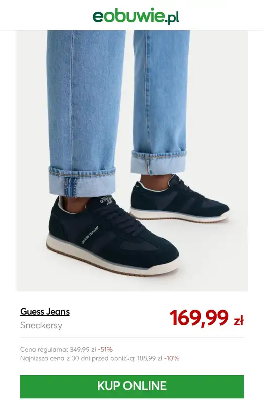 eobuwie.pl - gazetka promocyjna Sneakersy i trampki na wyprzedaży! od soboty 04.07 do piątku 10.07 - strona 9